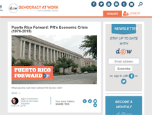 Tablet Screenshot of democracyatwork.info